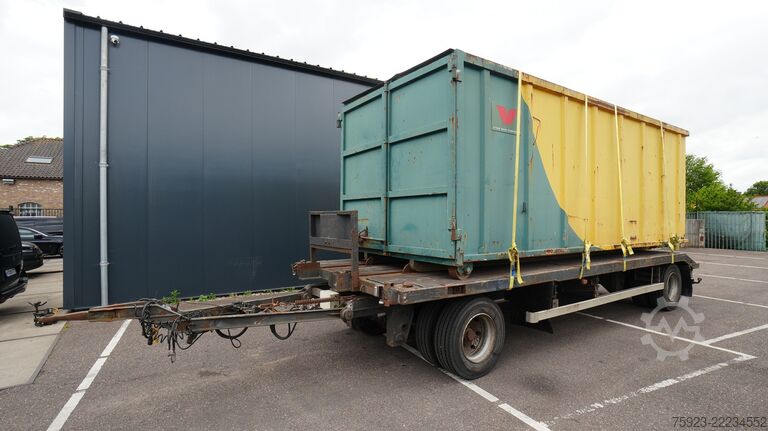 Încărcător redus Burg 2 axle semi low loader