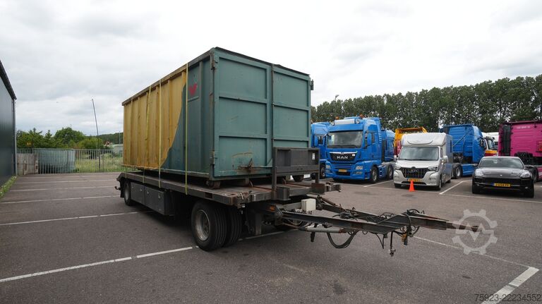 Încărcător redus Burg 2 axle semi low loader