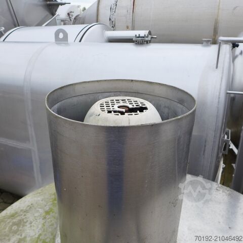 Cuve agitatrice de 450 litres en inox V2A avec disque d'agitation  9098