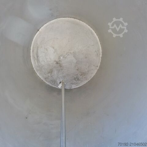 Cuve agitatrice de 700 litres en inox V4A avec agitateur à hélice  9096