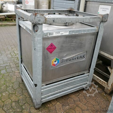 Conteneur IBC de 500 litres en V2A Thielmann (UCON) 9063