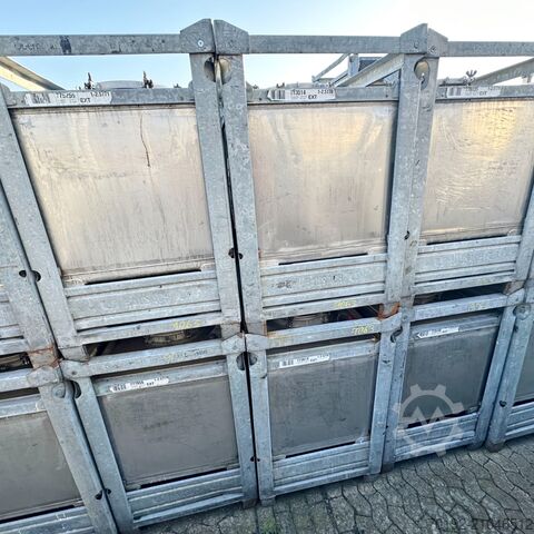 Conteneur IBC de 500 litres en V2A Thielmann (UCON) 9063