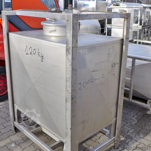 Conteneur de 800 litres en V2A  9055