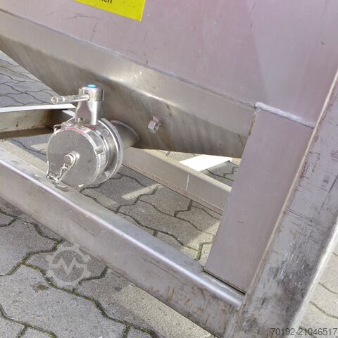 Conteneur de 800 litres en V2A  9055