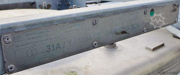 Conteneur IBC de 1000 litres en V2A  9048