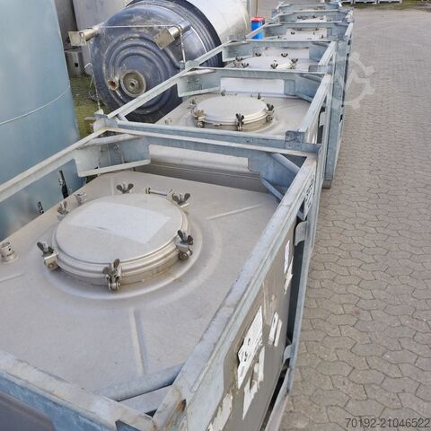 Conteneur IBC de 1000 litres en V2A  9048