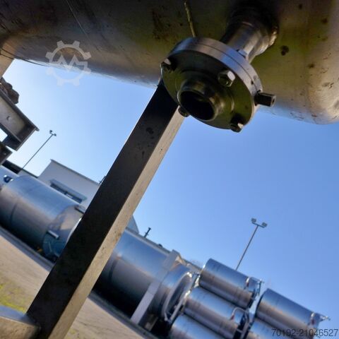 Bac ouvert de 200 litres en acier inoxydable V4A  8887