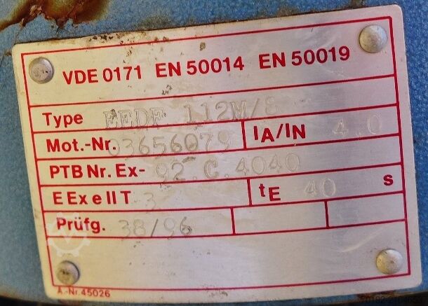 Cuve de mélange de 6000 litres en inox V2A avec agitateur à hélice  9045