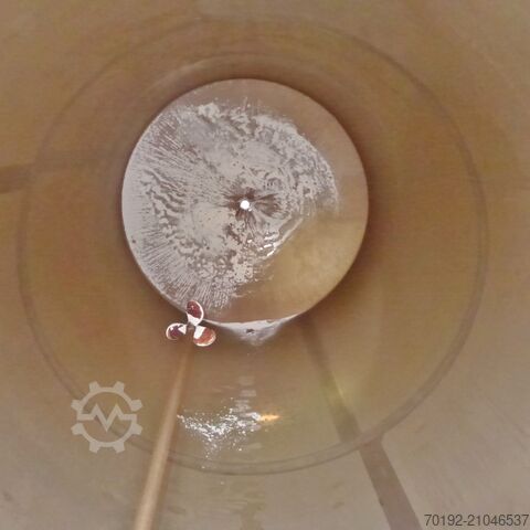 Cuve de mélange de 6000 litres en inox V2A avec agitateur à hélice  9045