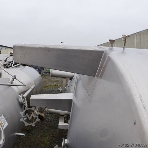 Cuve de mélange de 6000 litres en inox V2A avec agitateur à hélice  9045