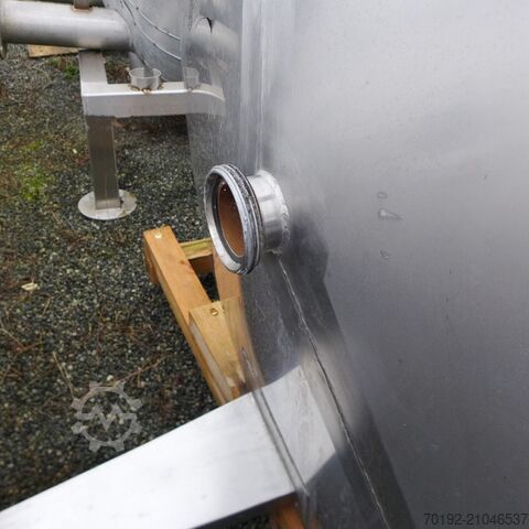 Cuve de mélange de 6000 litres en inox V2A avec agitateur à hélice  9045
