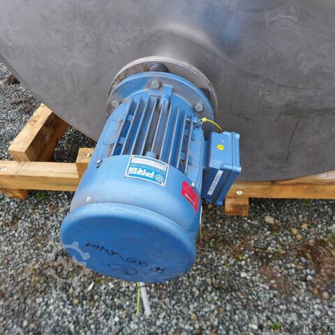 Cuve de mélange de 6000 litres en inox V2A avec agitateur à hélice  9045