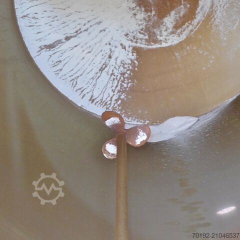 Cuve de mélange de 6000 litres en inox V2A avec agitateur à hélice  9045