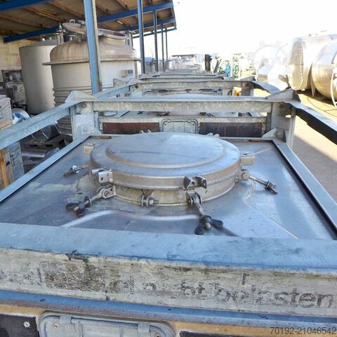 Conteneur IBC de 1000 litres en V2A Umformtechnik Hausach (UCON) 9044