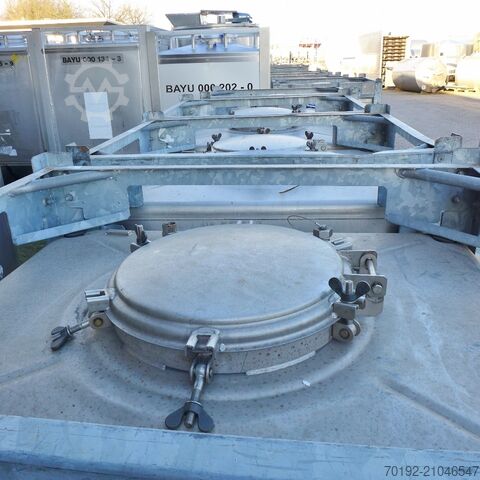 Conteneur IBC de 1000 litres en V2A Blefa 9043