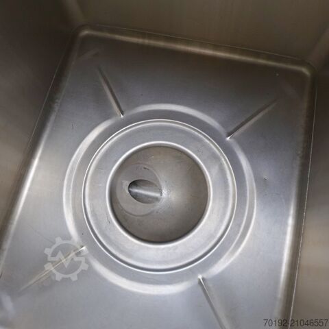 1000litrový kontejner IBC z materiálu V2A Blefa 9038