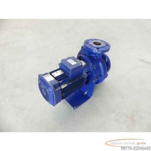 Bileşen  KSB ETABLOC-G 50-160/114 ID: 48862505 Pumpe mit QU FS 90S4A-60 H SN: 163752M