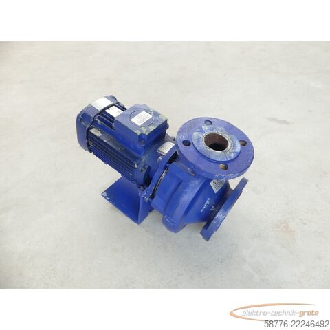 Bileşen  KSB ETABLOC-G 50-160/114 ID: 48862505 Pumpe mit QU FS 90S4A-60 H SN: 163752M