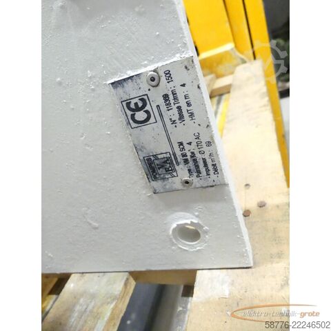 Bileşen Siemens Pompes EVA VM 80 SCM Pumpe +  1AV3112B 1LE10031BB234FB4-Z --