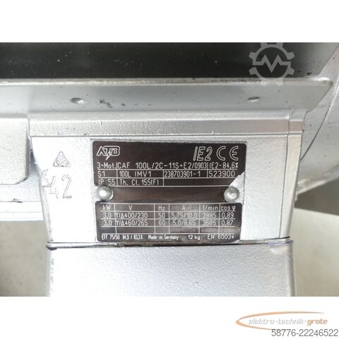 Bileşen Schmalenberger ZHT07 32-08/2 Pumpe SN2014001631/10 + CAF 100L/2C-11S+E2/0903