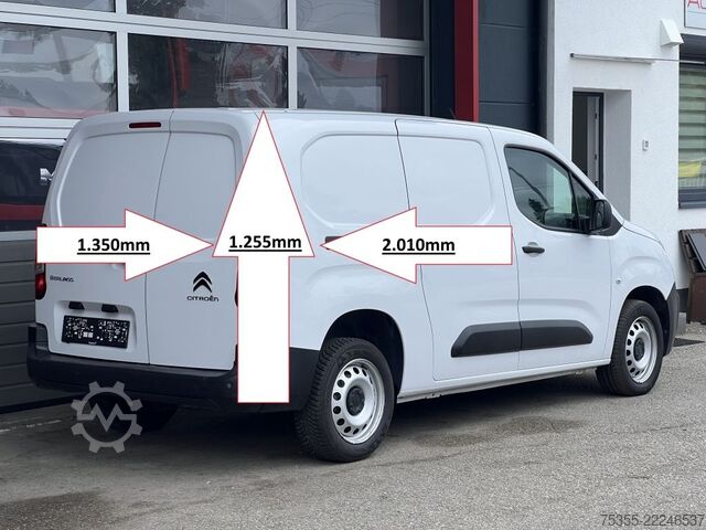 Panelvan CITROEN Berlingo Club XL L2 Klima Tempomat 3-SitzeParktr