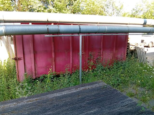 Contentor roll-off de insuflação TIEK Späne Container