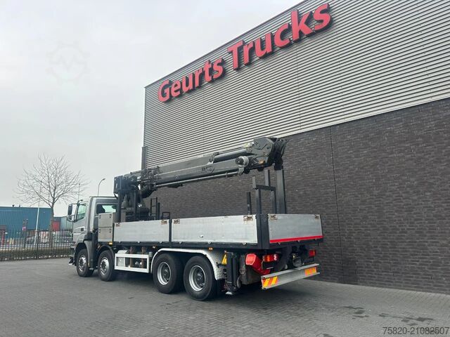 Vrachtwagen met kraan Mercedes-Benz Axor 3243 8X4 BB + MKG HMK 350  + JIB MONTAGEKR...