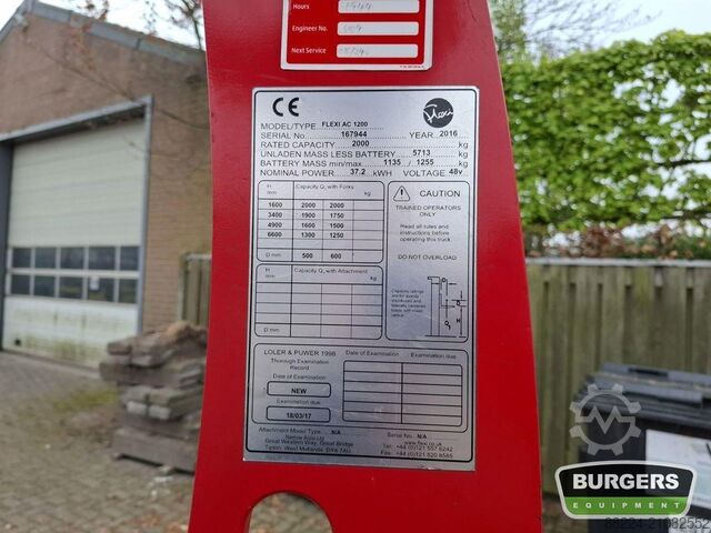 Smalle gangen heftruck Flexi Bendi Flexi AC 1200