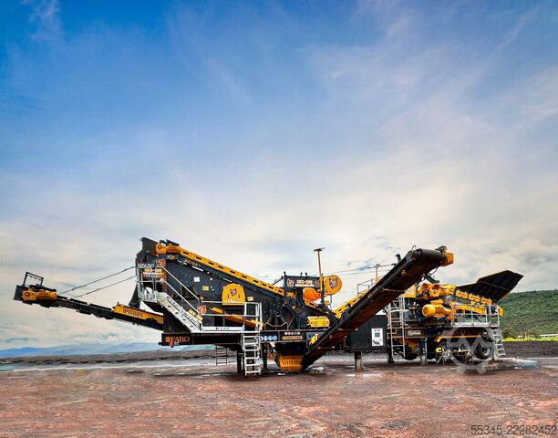 Brechanlagen FABO cone crusher / stone crusher 150-250 TPH Cone crusher MCC-200
