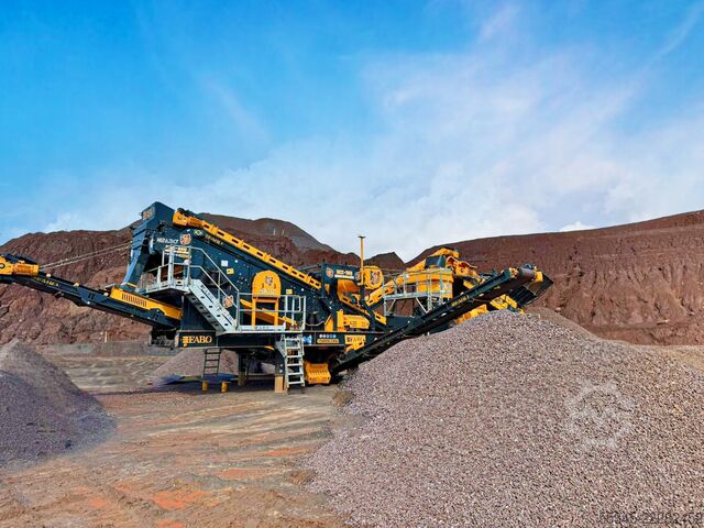 Brechanlagen FABO cone crusher / stone crusher 150-250 TPH Cone crusher MCC-200