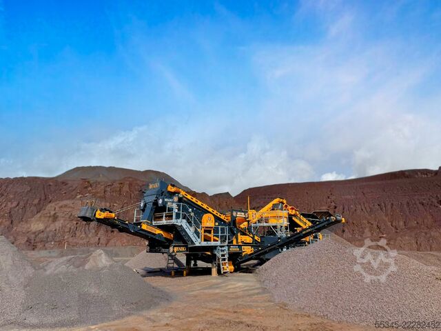 Brechanlagen FABO cone crusher / stone crusher 150-250 TPH Cone crusher MCC-200