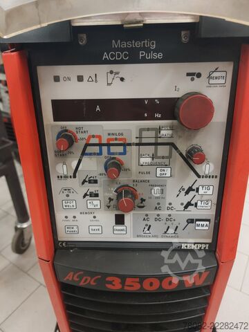 Lasapparaat KEMPPI ProMig ACDC MasterTIG