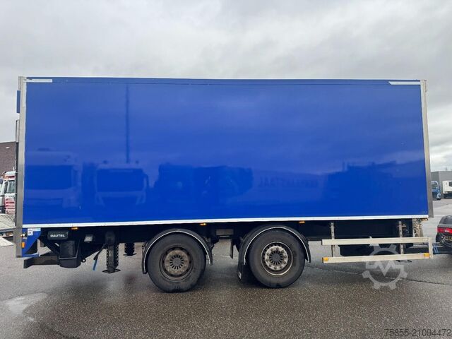 Gesloten bak DRACO MZS218 Isolated Box / SAF Disc Brakes / NL Trailer