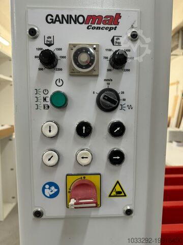 Perceuse à bande en pot Ganomat Selekta und Korpusprese Concept Eco