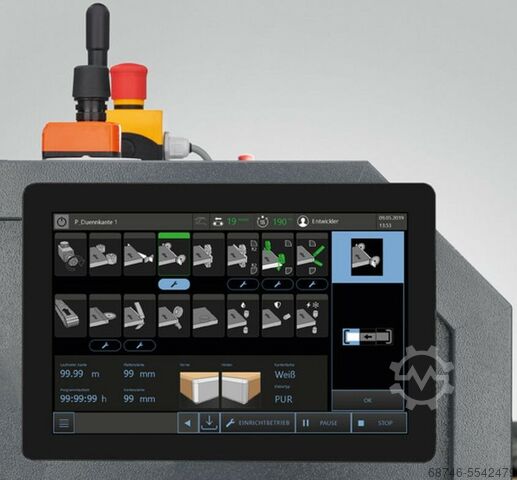 Kantfineermachine HEBROCK F4 Next