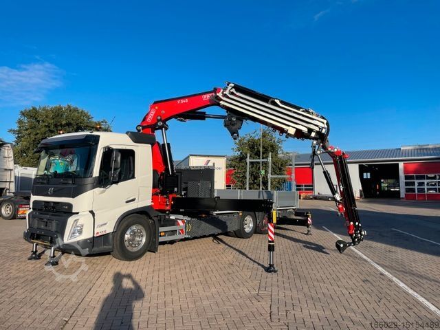 Autocamion cu destinație specială VOLVO FMX 500  FASSI Ladekran F545 JIB & Winde Sofort