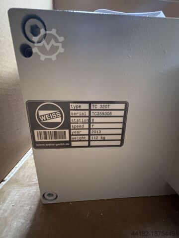 TS320T roterende indexeertafel met TS004E-kaart WEISS TC320T