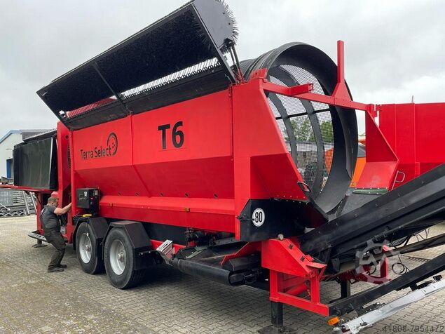 Instalație mobilă de screening cu tambur TERRA SELECT T6