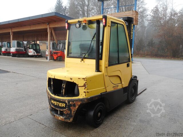 Heftruck Hyster H3.5FT Triplex + SS + ZV