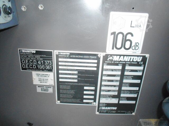 Telescopische lader Manitou MLT 741 H