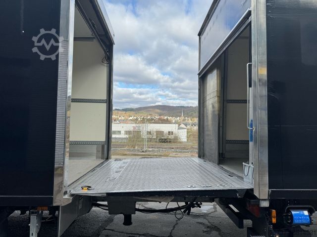 Kühlkoffer-LKW MAN 12.250 + Anhänger Durchlade