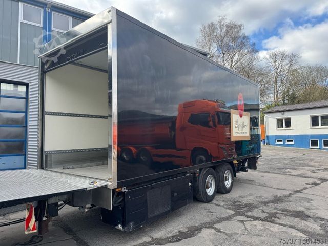 Kühlkoffer-LKW MAN 12.250 + Anhänger Durchlade