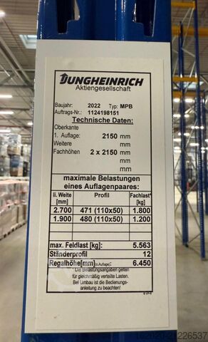 Heavy-duty shelf Jungheinrich mpb 
