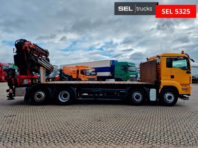 Teherautóra szerelt daru MAN TGS 35.480 8X4H-6 BL / Intarder / FASSI F560