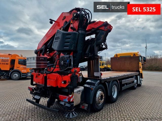 Teherautóra szerelt daru MAN TGS 35.480 8X4H-6 BL / Intarder / FASSI F560