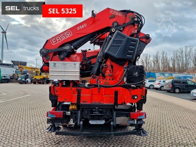 Teherautóra szerelt daru MAN TGS 35.480 8X4H-6 BL / Intarder / FASSI F560