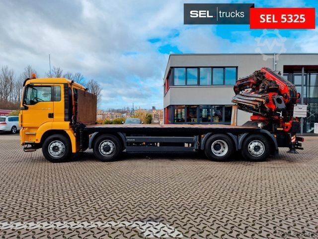 Teherautóra szerelt daru MAN TGS 35.480 8X4H-6 BL / Intarder / FASSI F560