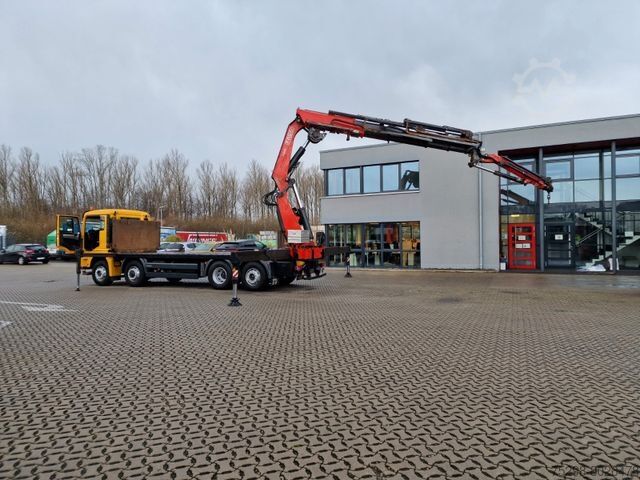 Teherautóra szerelt daru MAN TGS 35.480 8X4H-6 BL / Intarder / FASSI F560