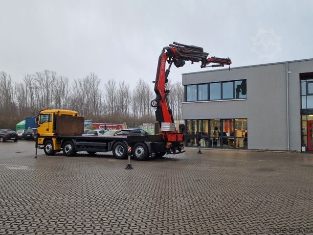 Teherautóra szerelt daru MAN TGS 35.480 8X4H-6 BL / Intarder / FASSI F560