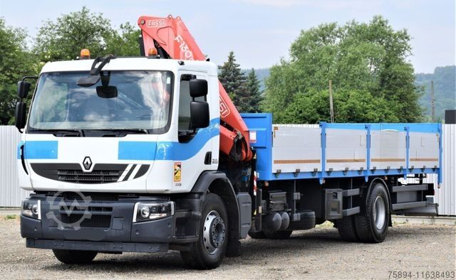 Grue montée sur camion RENAULT Premium 320 DXI* FASSI F130AC.23 * FUNK